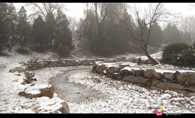 【隆冬百态】+北京+颐和园的残雪