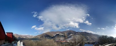 【隆冬百态】+五台山+蓝天白云，未P原图～