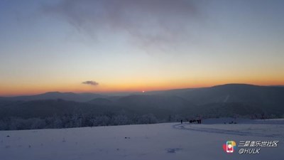 羊草山日出