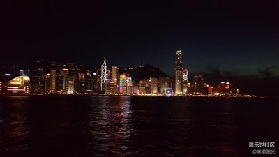 香港维多利亚港夜景