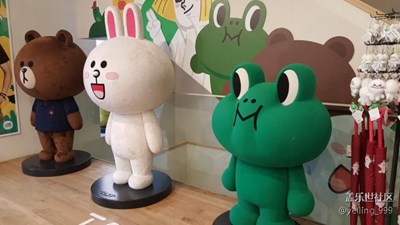 【冬日里的暖意】+首尔+可爱的line friends