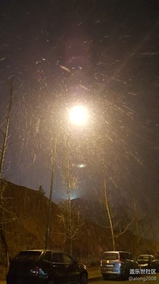 雪，飘落在长沙