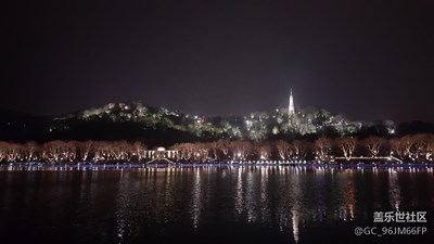 note5拍的西湖夜景