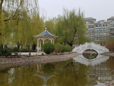 雨后的王府花园