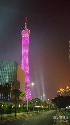 广州塔夜景