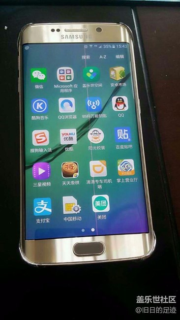 屏幕出现白线一条 - 盖乐世社区 - 三星手机官方