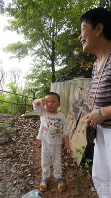 奶奶的笑容