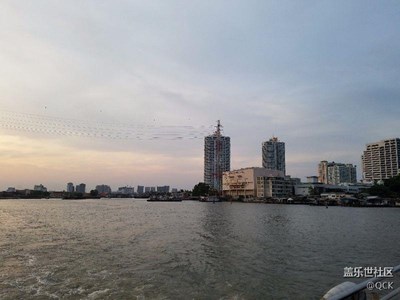 泰国之旅(6)  湄公河晚霞