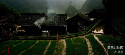 暮色中的遗世独美