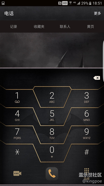 三星Galaxy S7 edge蝙蝠侠定制版内置主题及永