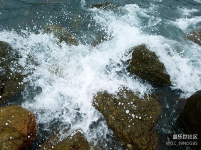 深圳海边雨天拍摄