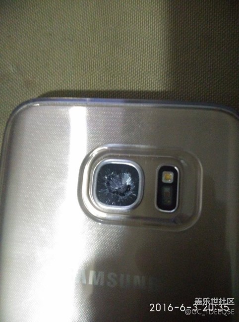 我的s7edge 摄像头摔坏了 - 盖乐世社区 - 三星