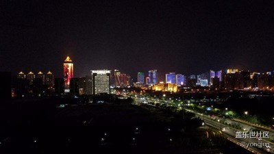杭州萧山夜景