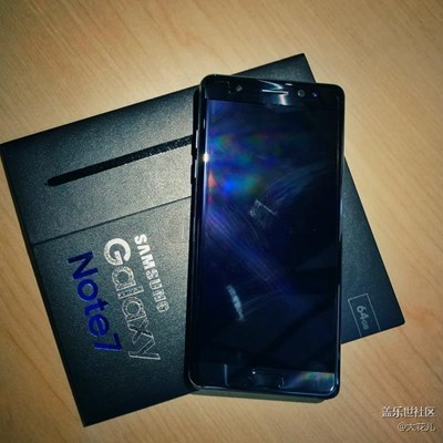 Note7 王府井百台开箱