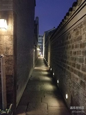 夜游南塘老街。