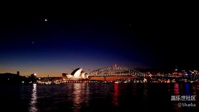 悉尼歌剧院以及海港大桥