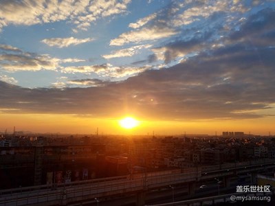 【摄影】东莞，世界工厂的落日黄昏