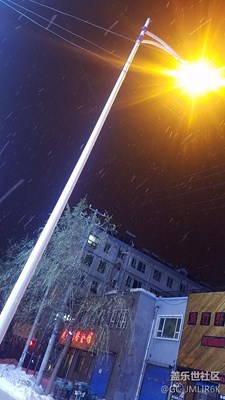 美丽的东北雪景