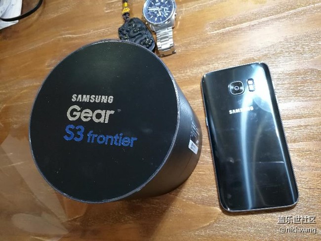 全网首发gear s3 frontier 开箱简秀