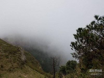 雨雾中穿越