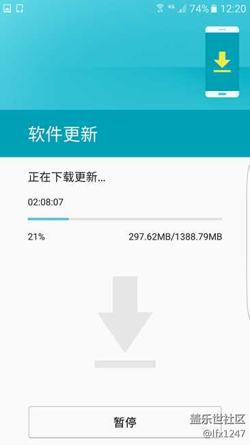 已收到7.0推送， 看图。