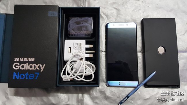 我将终身收藏NOTE7