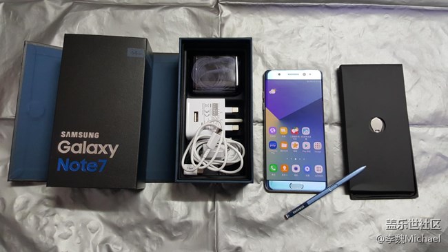 我将终身收藏NOTE7