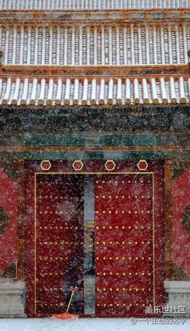 香中别有韵 清极不知寒 紫禁城初雪