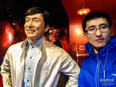 我和成龙大哥的“合影”