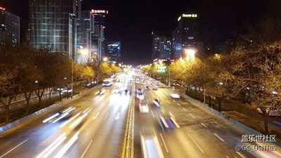 Beijing city twilight