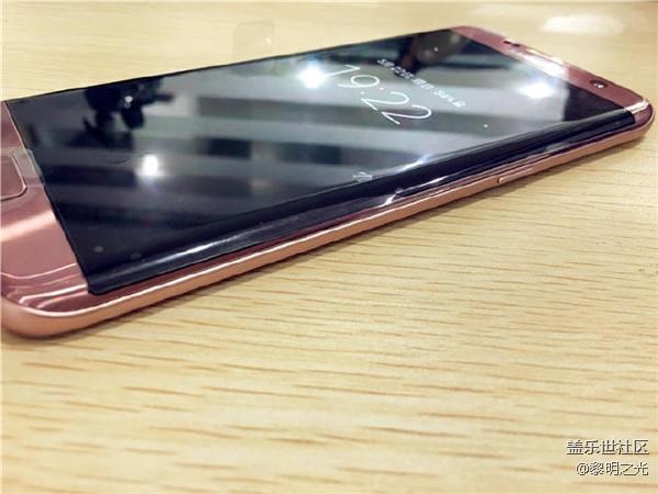 妹子们的最爱！S7edge 莹钻粉 图赏
