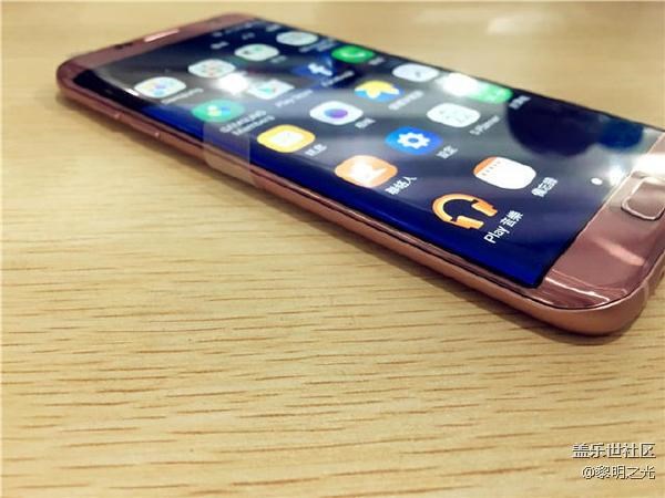 妹子们的最爱！S7edge 莹钻粉 图赏