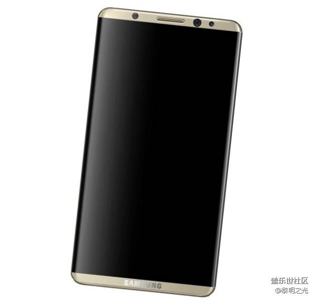 逆天屏占比！三星Galaxy S8渲染图曝光？会是真的吗？