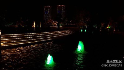 公园夜景