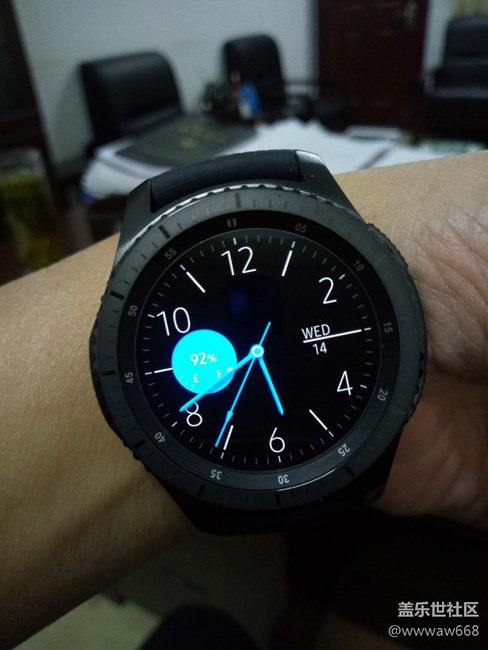 【用科技智造时间】我的第二块智能手表三星GEAR S3 终于到了