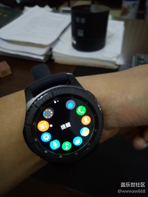 【用科技智造时间】我的第二块智能手表三星GEAR S3 终于到了