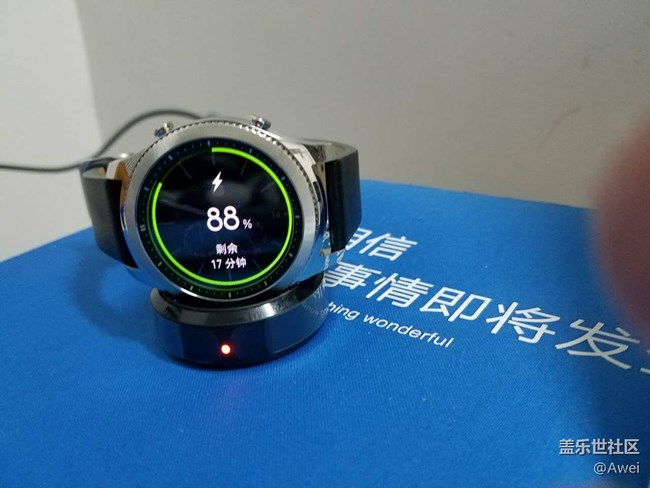 【用科技智造时间】Gear S3 classic    我的第一次给了它