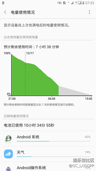 更新完了，电池狂掉
