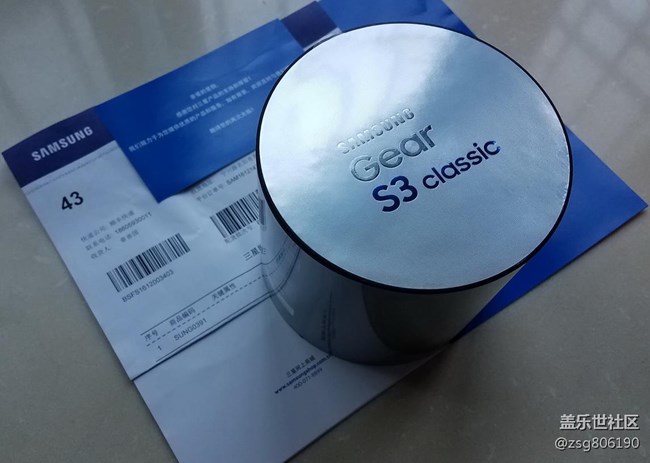 【用科技智造时间】S码购入S3经典版晒图