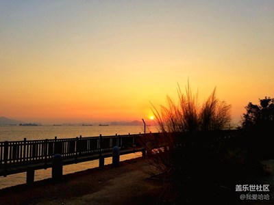 带你去看海上日落