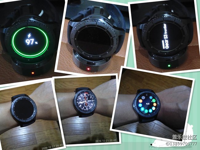 【用科技智造时间】期待中的 三星Gear S3 已到货（二）