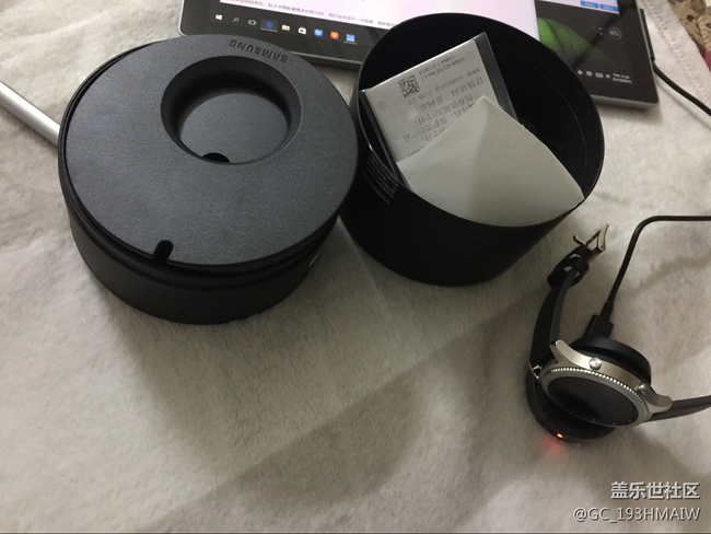 【用科技智造时间】Gear S3 经典终于到了，开心。