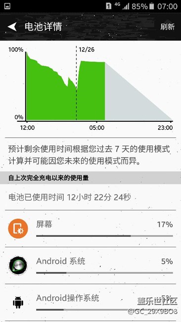 为什么A7100晚上充电最多百分之87？