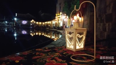 NOTE4拍摄的宏村夜景