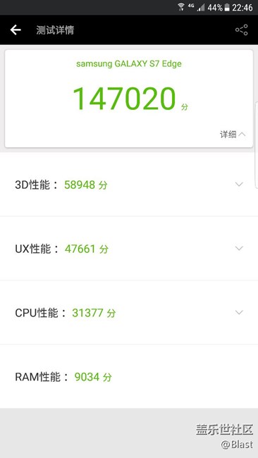 beta5的安兔兔跑分