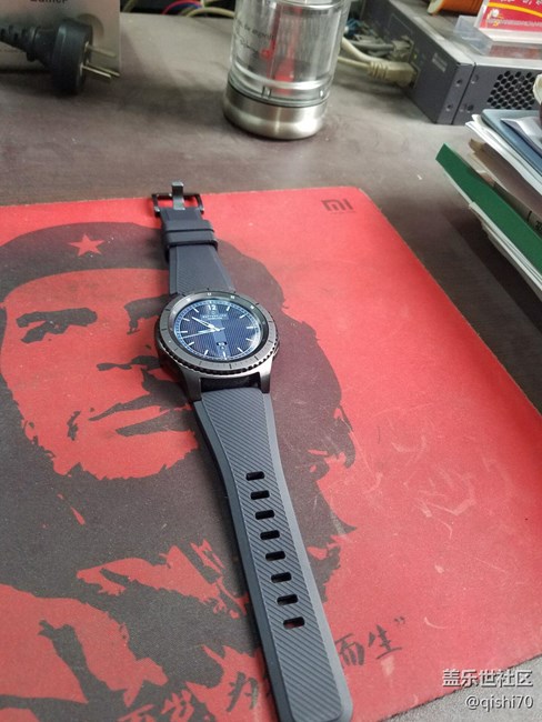 【用科技智造时间】Gear S3 frontie配HAMILTON表盘