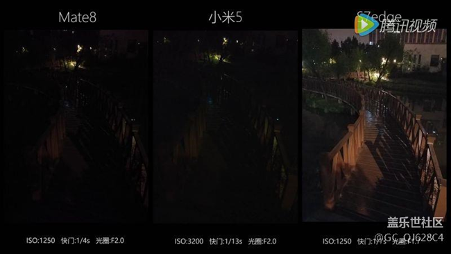 三星S7edge跟夜视仪一样