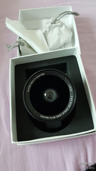 星币商城的手机外置镜头已到