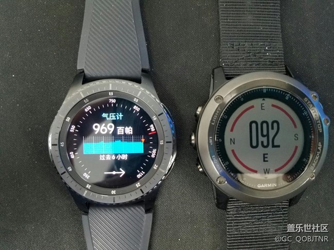 gear s3 与fenix3桌面插件对比及运动数据对比