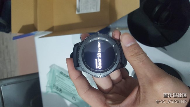 【用科技智造时间】装13神器收到！！gear s3
